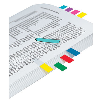 Post-it® Flags Page Flag Value Pack, 0.5" X 1.75", Assorted Colors, 280 Page Flags, 48, 1-2" Arrows-pack freeshipping - TVN Wholesale